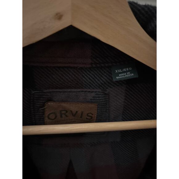 Plaid Orvis Heavy-Duty Shirt - Picture 2 of 4